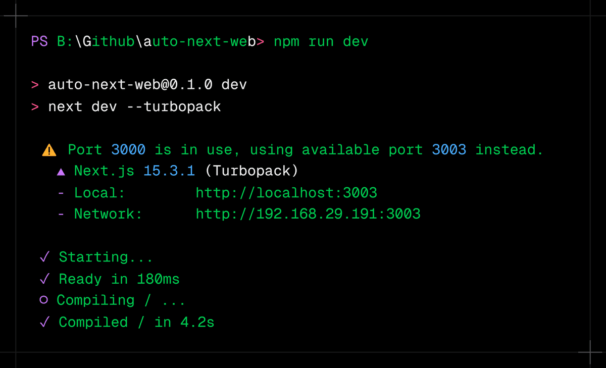 Dynamic port detection